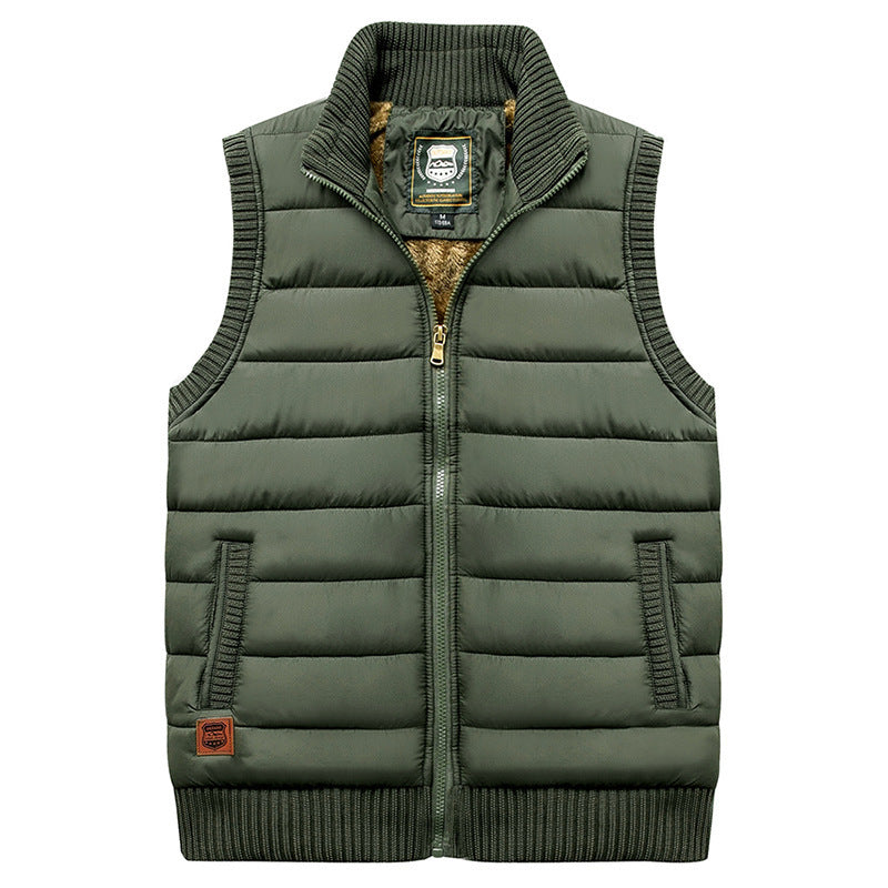 Gilet matelassé isolé thermique pour hommes