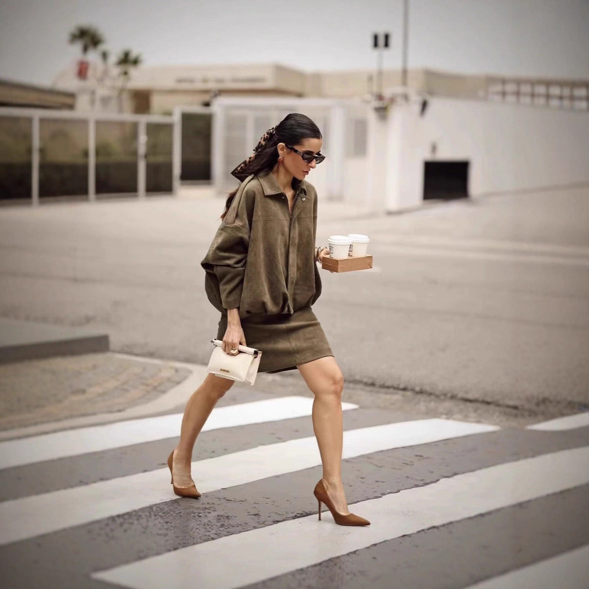 Veste Chemise Oversized Femme Streetstyle