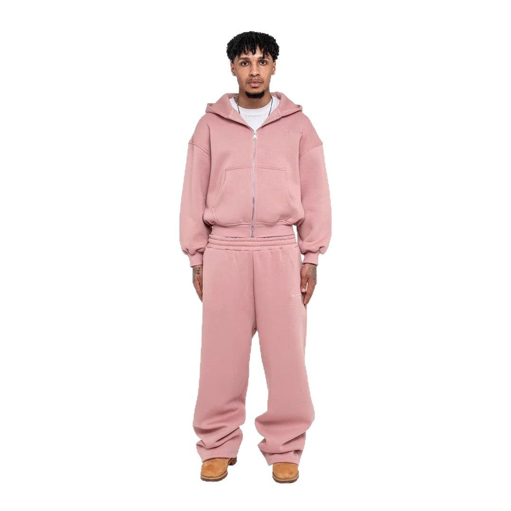 Ensemble homme décontracté avec sweat à capuche zippé et pantalon palazzo à silhouette épaule tombante Echo Archiv