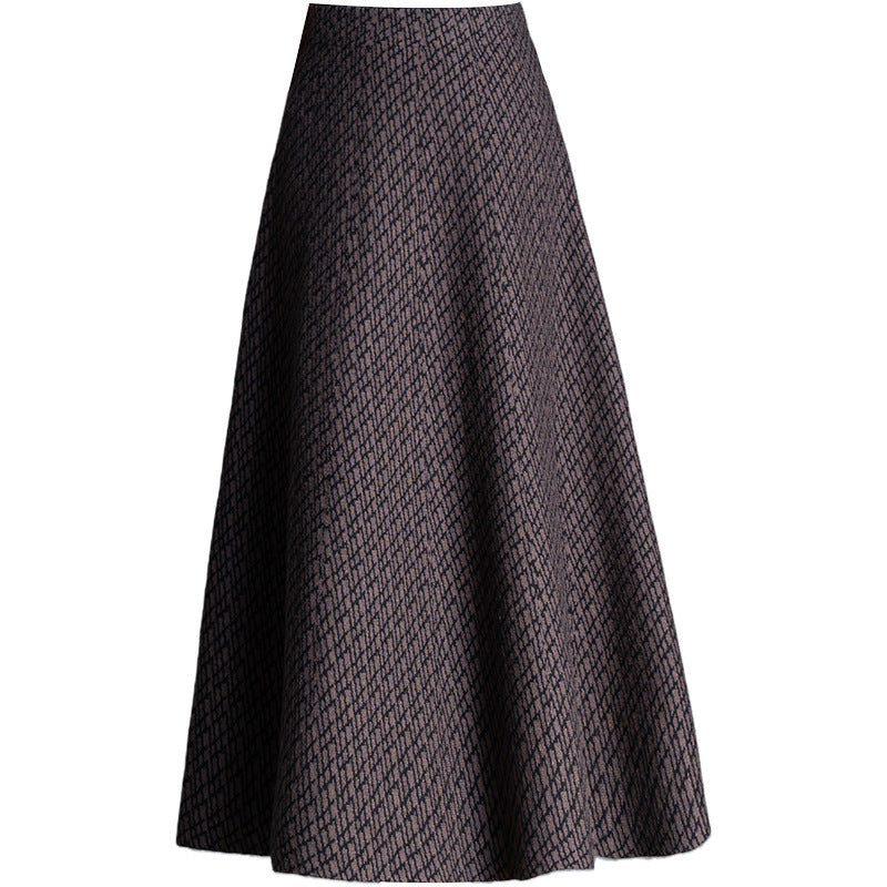 Jupe maxi femme avec motif géométrique élégant Echo Archiv
