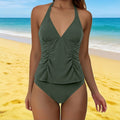 Ensemble de tankini pour femmes avec haut flatteur et slip taille haute Echo Archiv