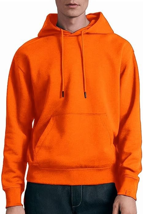 Homme sweat à capuche décontracté avec poche kangourou, cordon de serrage et bords côtelés Echo Archiv