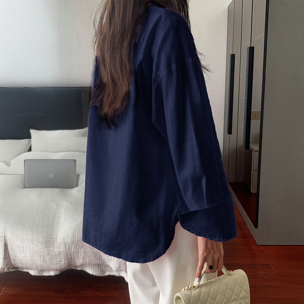 Ensemble d'été deux pièces pour femmes composé d'une chemise oversize légère et d'une robe mini sans manches Echo Archiv