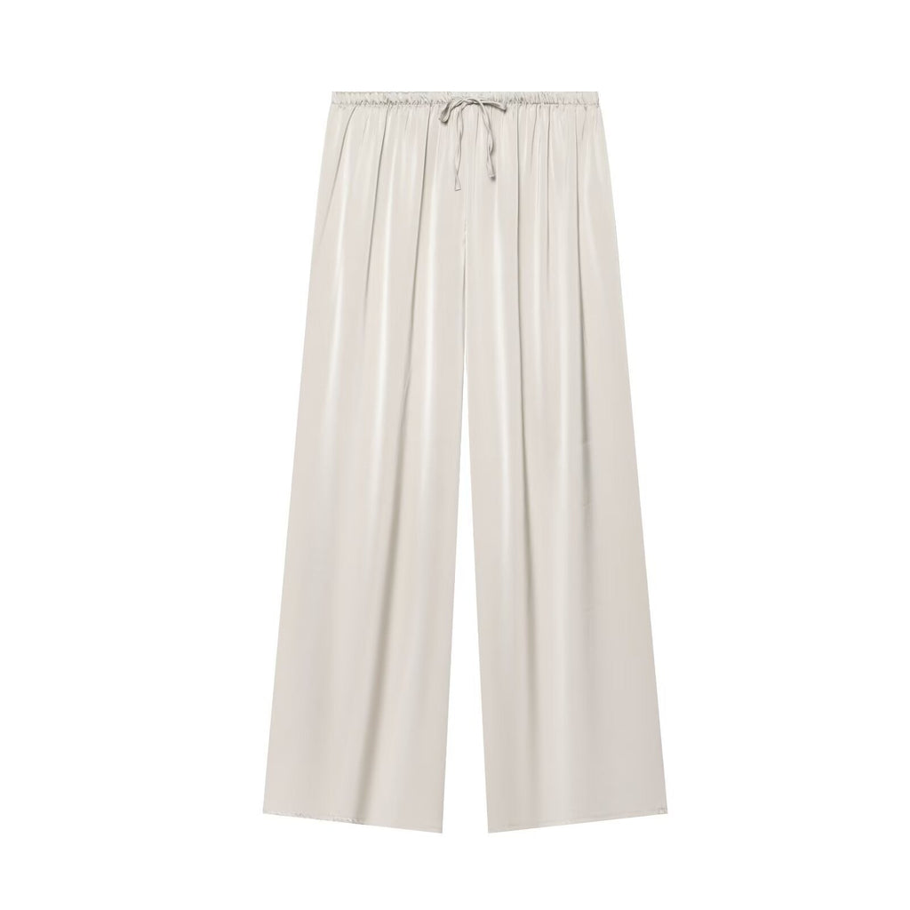 Pantalon Palazzo ample et léger pour femmes avec taille élastique et cordon Echo Archiv