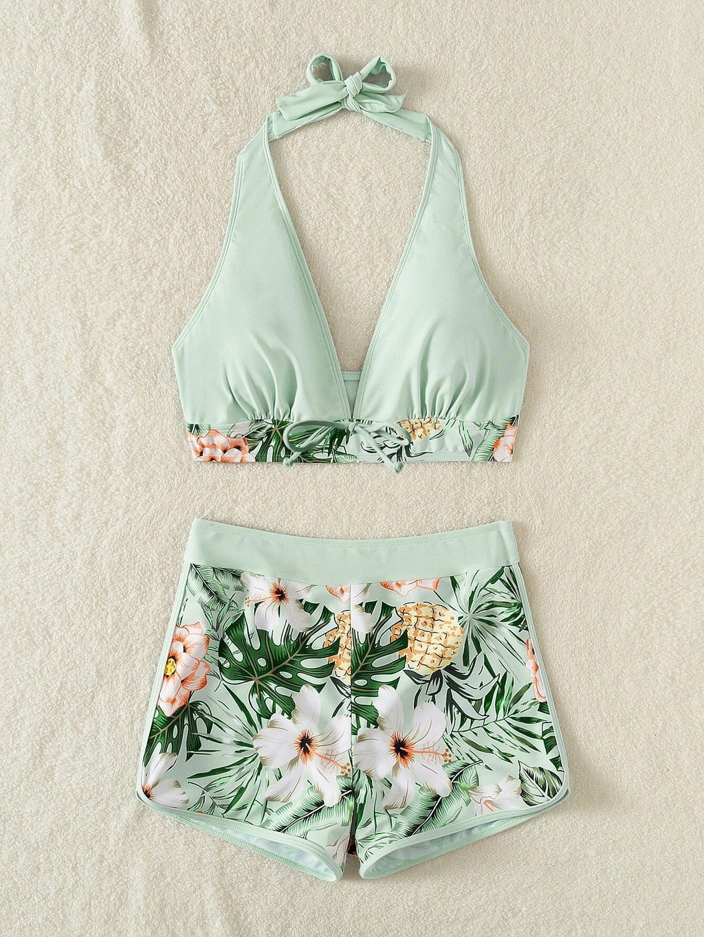 Maillot de bain taille haute pour femmes avec haut à nouer Echo Archiv