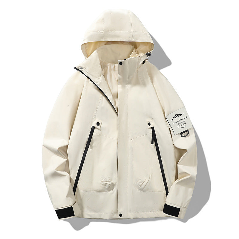 Veste technique imperméable pour homme