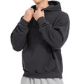 Homme nan sweat à capuche lourd en coupe boxy avec poche kangourou, ourlet côtelé et intérieur gratté Echo Archiv