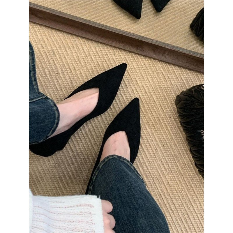 Chaussons élégants pour femmes avec joli détail de nœud R&B