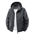 Veste unisexe légère et imperméable pour le plein air avec capuche et poches zippées étanches Echo Archiv