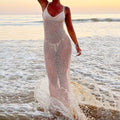 Robe de plage au crochet élégante pour femmes R&B