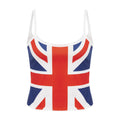 Top court pour femmes avec motif britannique Heidi-Mode