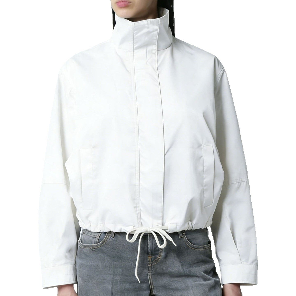 Veste Femme Tendance avec Col Montant