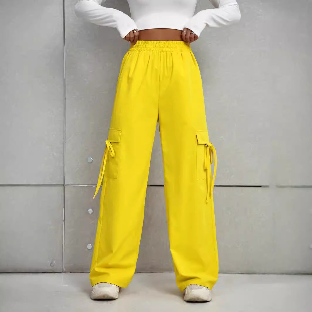 Pantalons Cargo Élégants pour Femmes avec Taille Ajustable