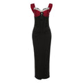 Robe maxi élégante pour femmes avec haut bustier décadent et détails ornés Heidi-Mode