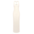 Robe maxi ajustée pour femmes avec détails découpés et bretelles raffinées Heidi-Mode