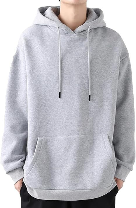 Homme sweat à capuche décontracté avec poche kangourou, cordon de serrage et bords côtelés Echo Archiv