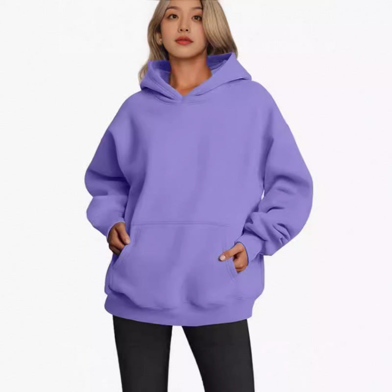 Sweat à capuche oversized pour femmes Echoarchiv
