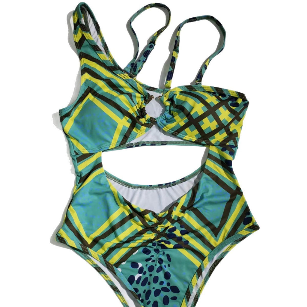 Maillot de bain femme à découpes tendance R&B
