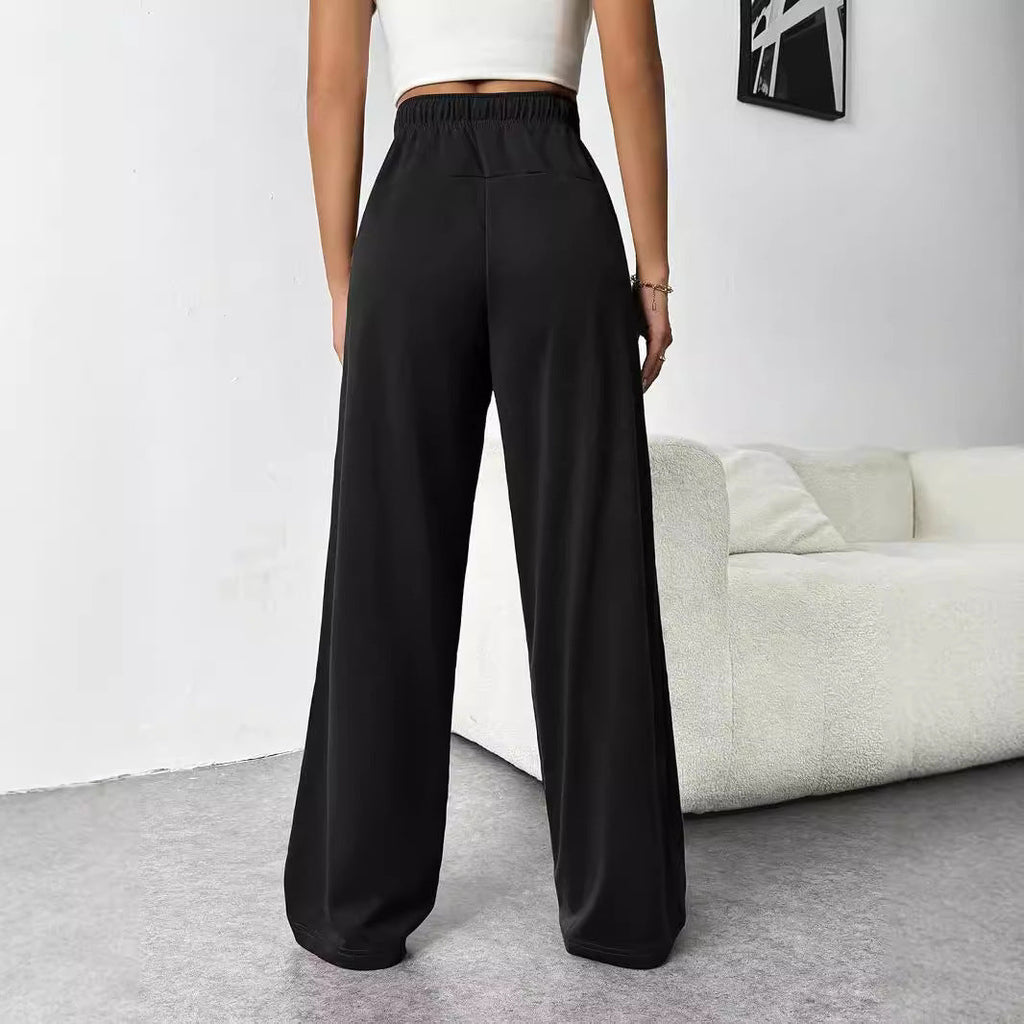 Pantalons de détente en jersey à cordon pour femmes Echoarchiv