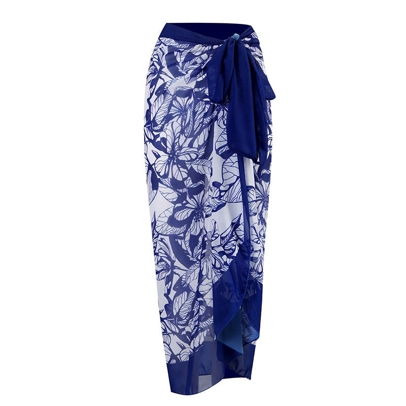 Jupe Maxi Femme avec Imprimé Léopard Drune