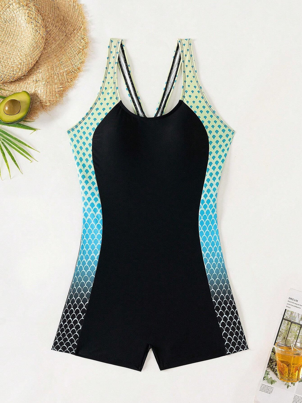 Maillot de bain une pièce sportif pour femmes R&B 1782103762