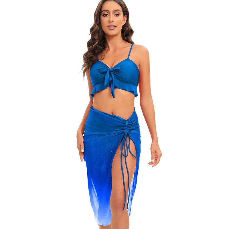 Ensemble Femme Haut et Jupe Portefeuille Drune