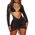 Vêtements de plage transparents pour femmes avec décolleté en V profond Echo Archiv