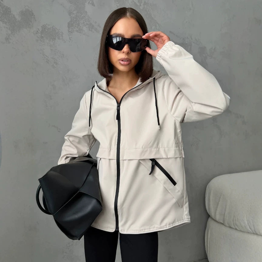 Veste coupe-vent légère pour femmes