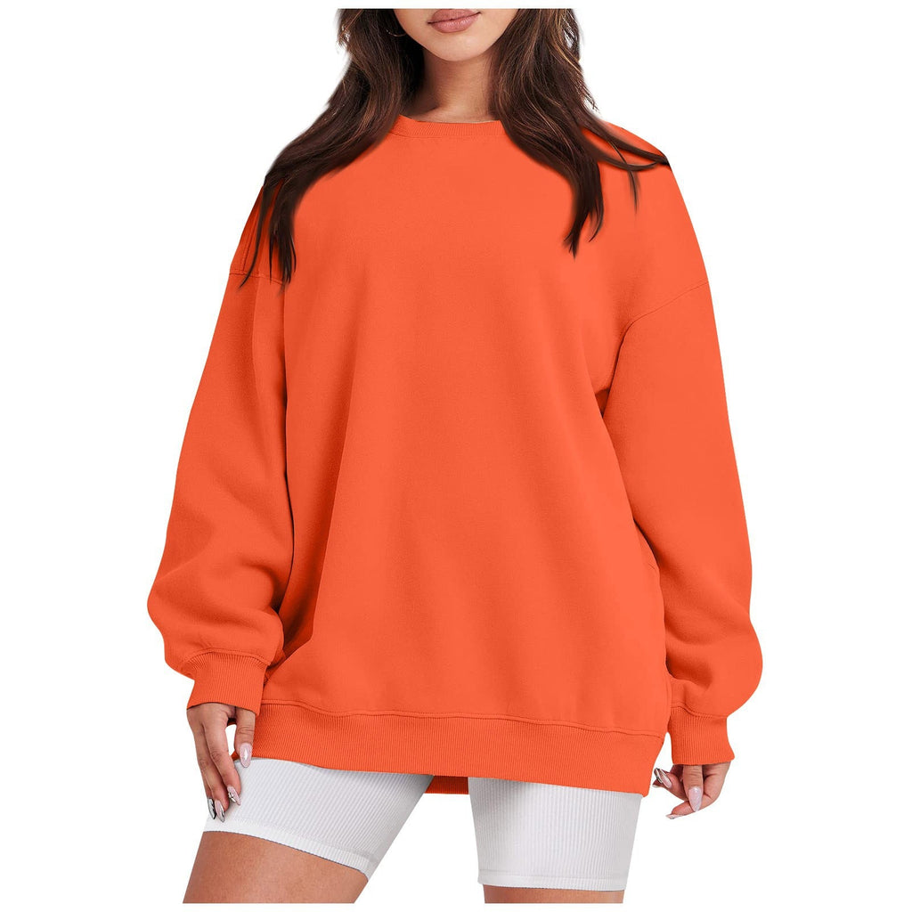 Sweatshirt longline pour femmes avec ourlet côtelé, manches raglan et intérieur gratté Echo Archiv