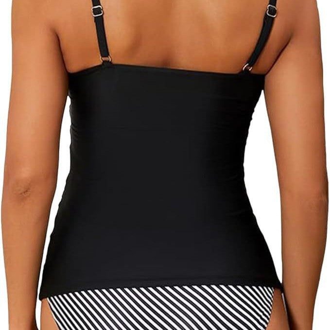 Tankini femme avec des drapés raffinés Echo Archiv