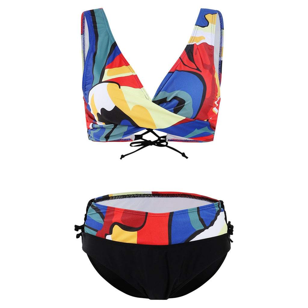 Bikinis Sportifs pour Femmes avec Design Torsadé à la Mode Echo Archiv