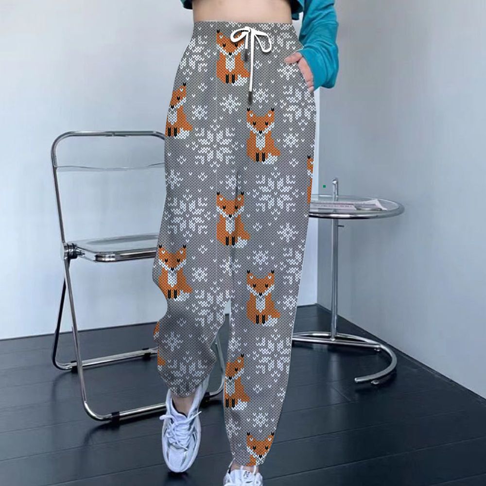 Pantalon de loisirs à motifs pour femmes Echoarchiv