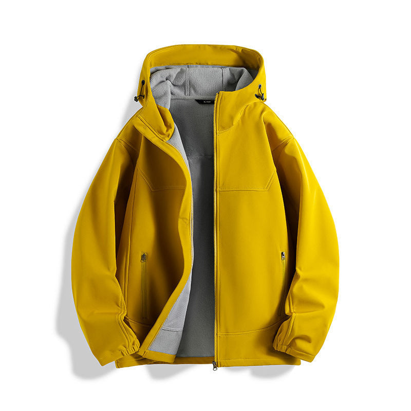 Veste fonctionnelle coupe-vent pour hommes