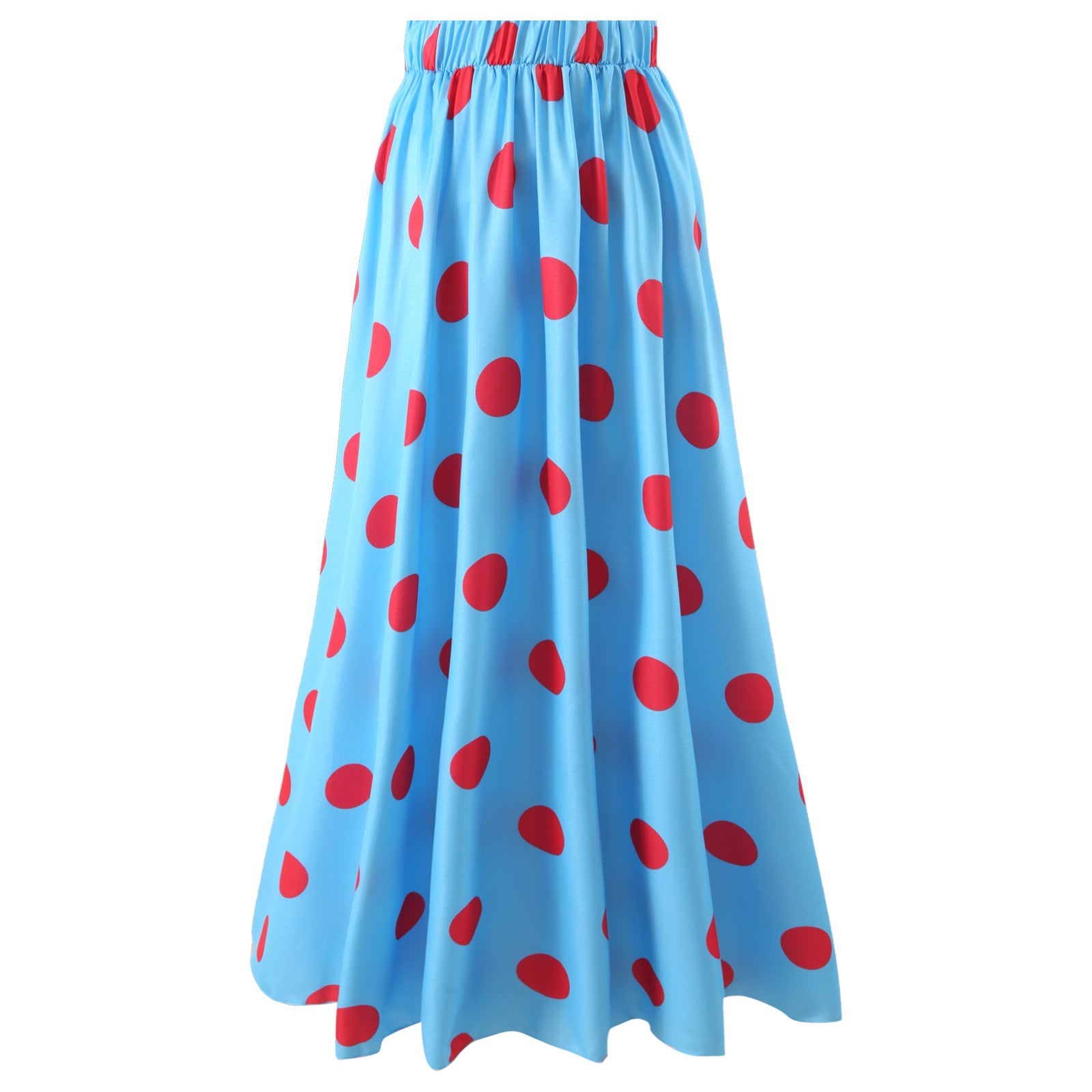 Jupe maxi femme à pois modernes Drune