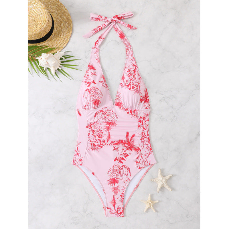 Maillot de bain élégant et féminin pour femmes avec imprimé floral Echo Archiv