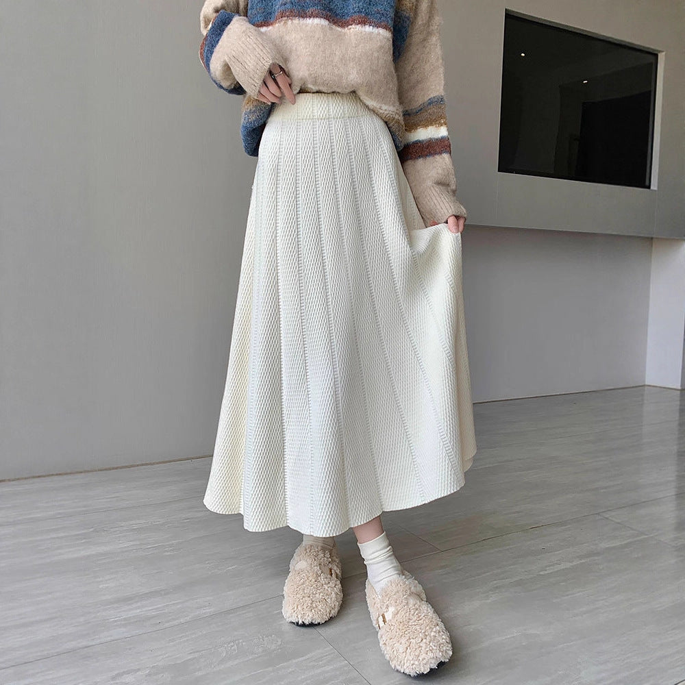 Jupe en tricot ample pour femmes