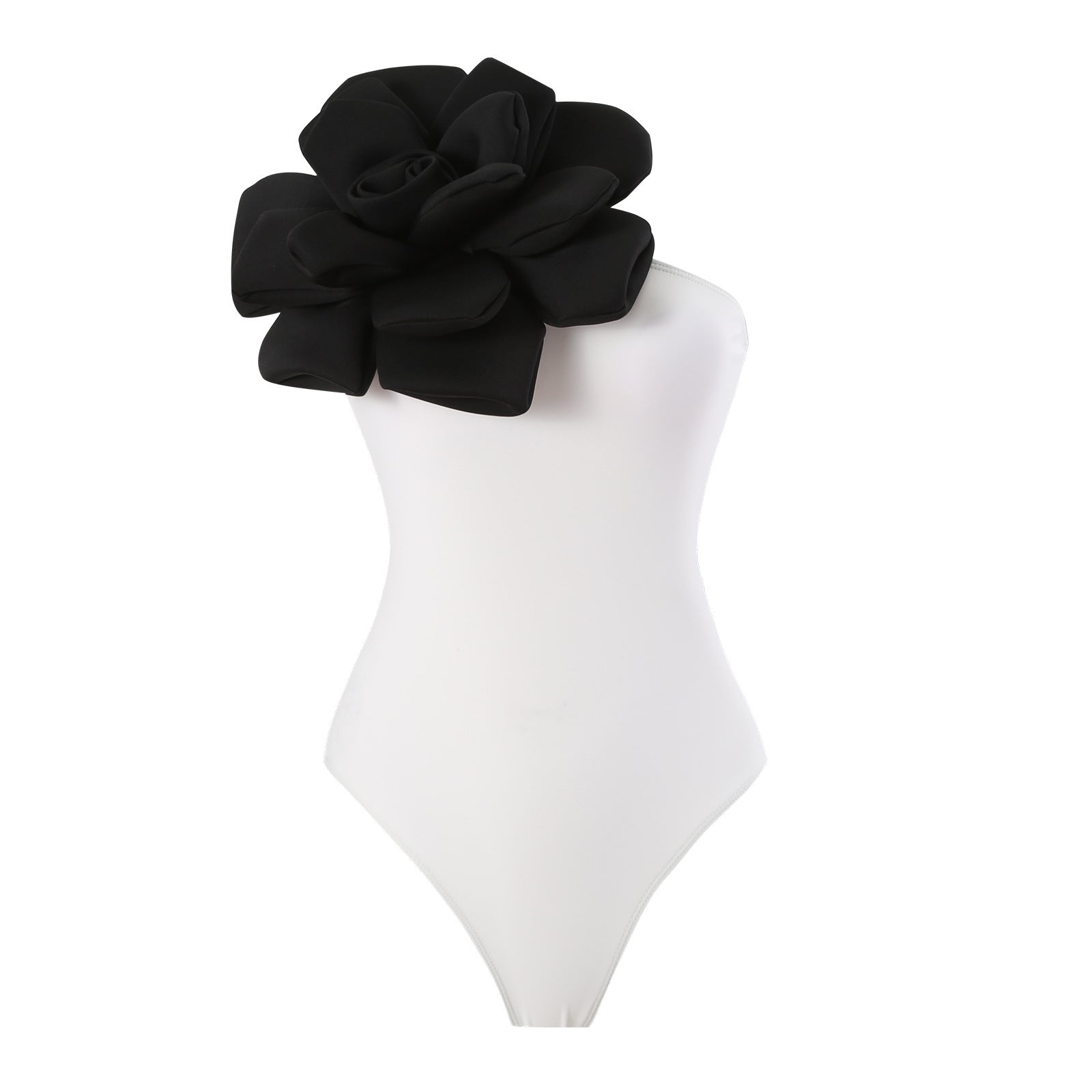 Maillot de bain élégant pour femmes avec détail floral et tunique de plage transparente Echo Archiv