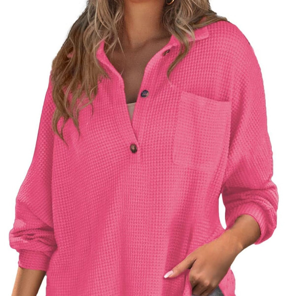 Chemise décontractée et confortable grande taille