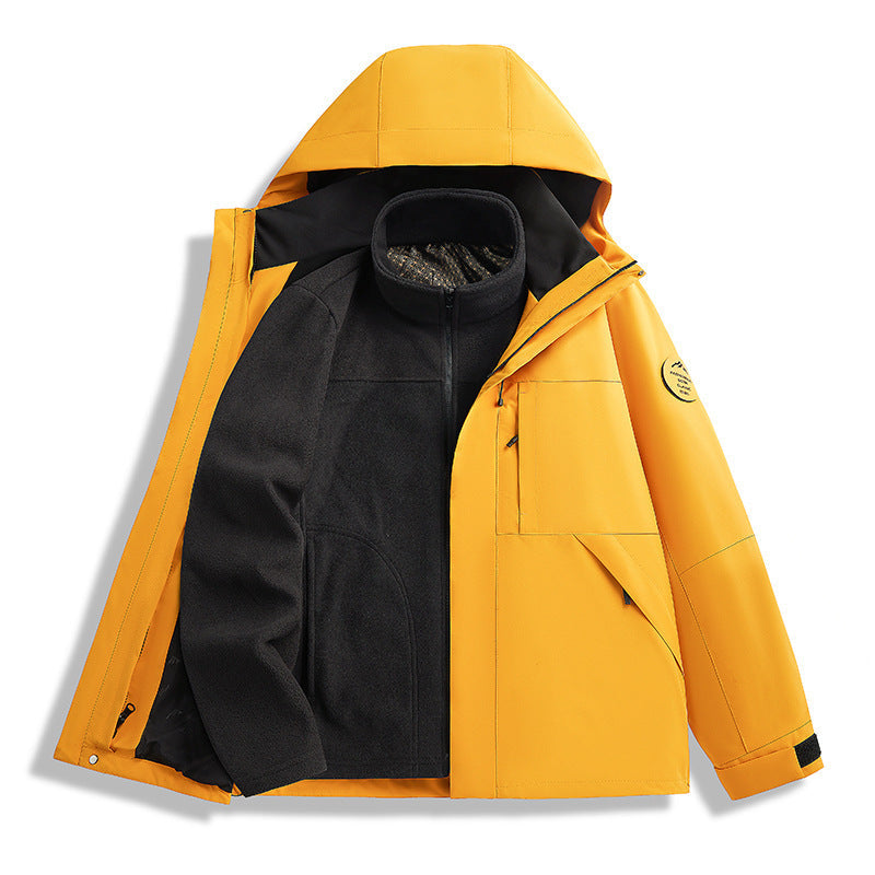 Veste d'extérieur imperméable pour homme