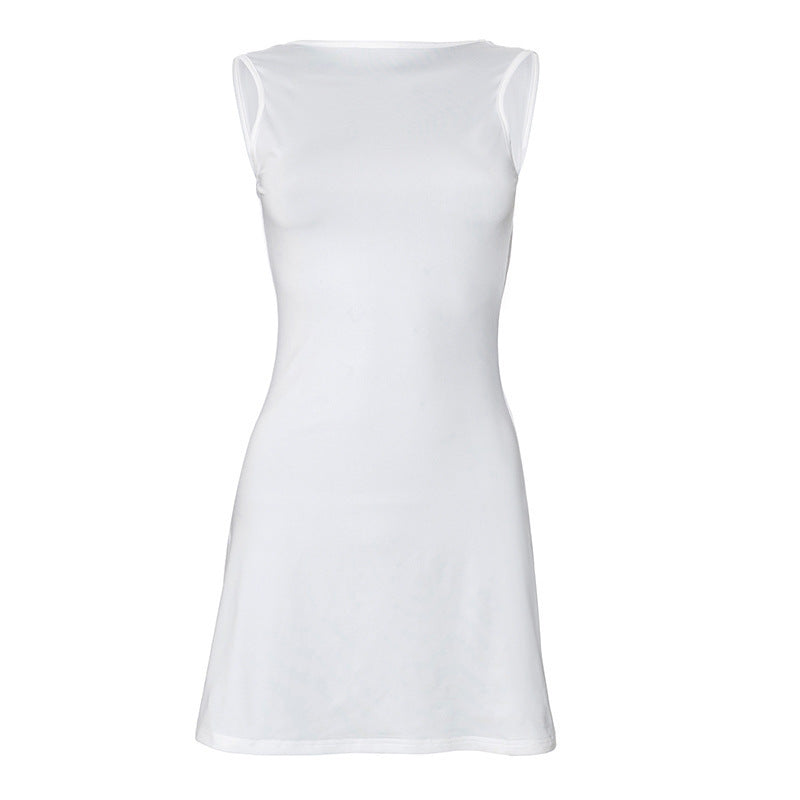 Robe courte ajustée pour femmes R&B