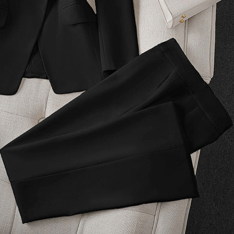 Pantalon en tissu élégant et bien ajusté pour femmes