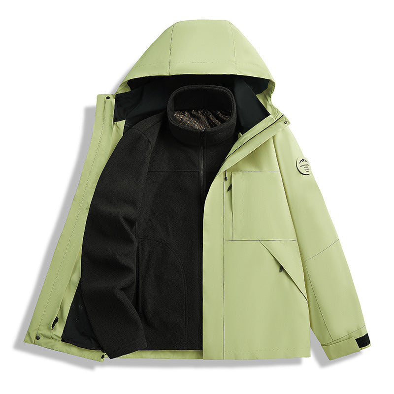 Veste d'extérieur imperméable pour homme