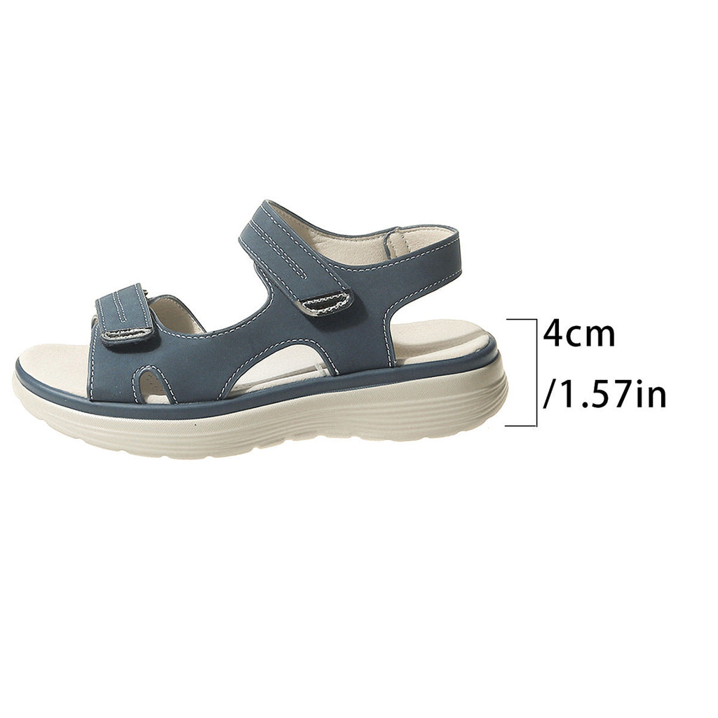 Sandales confortables pour femmes avec des sangles réglables et semelle amortissante R&B