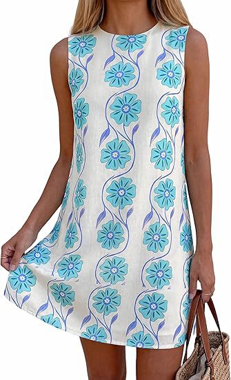 Robe d'été pour femmes au style vintage avec motif floral R&B