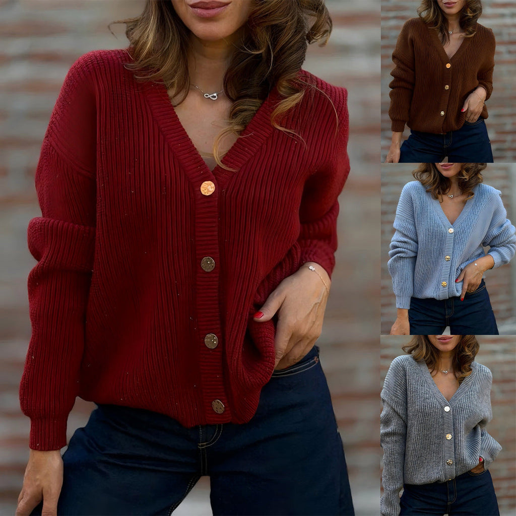 Cardigan en Tricot Douillet pour Femmes