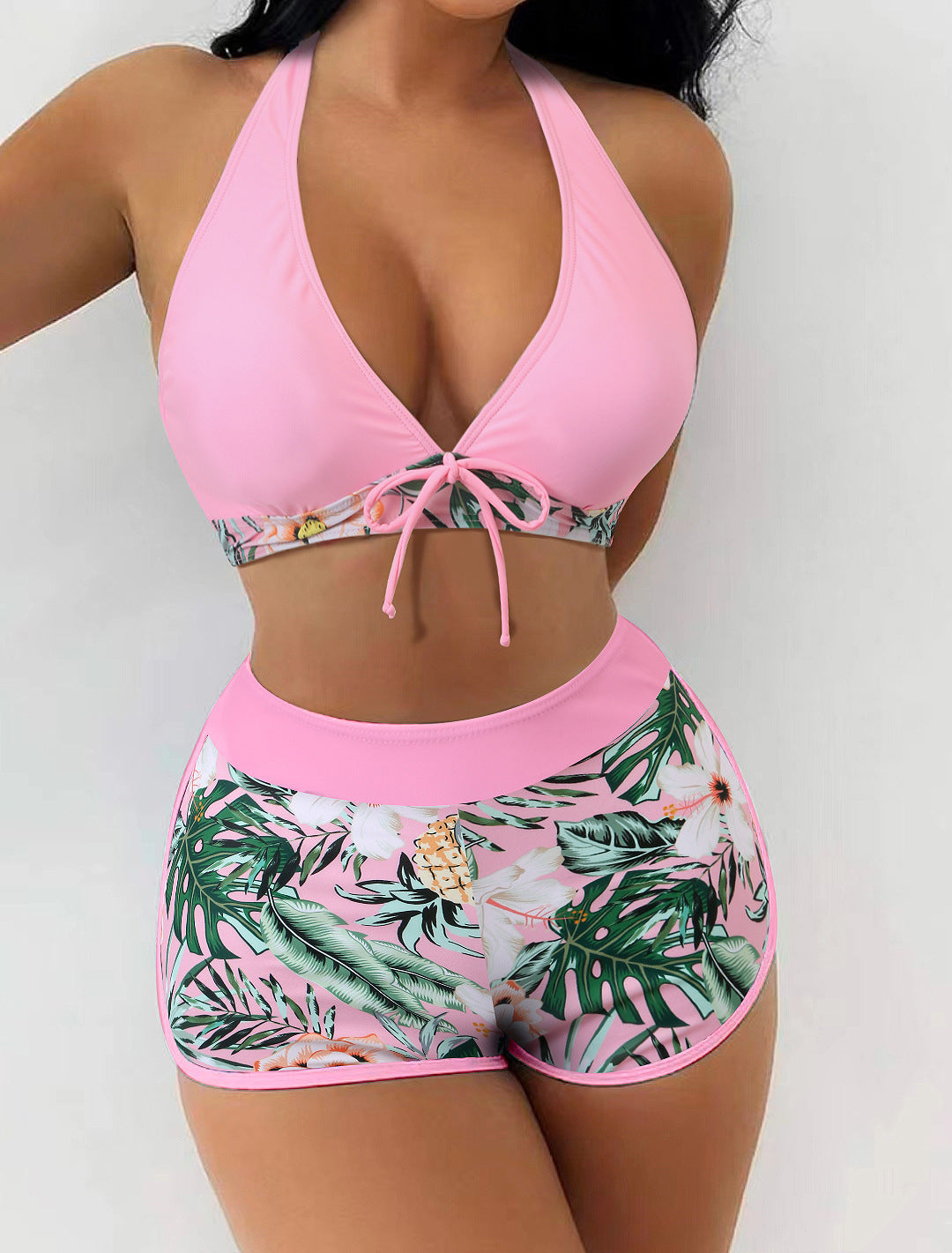 Ensemble de bikini de haute qualité pour femmes avec tanga à la mode et bretelles réglables R&B