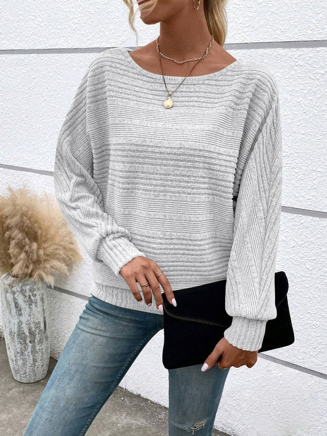 Pull en tricot confortable pour femmes