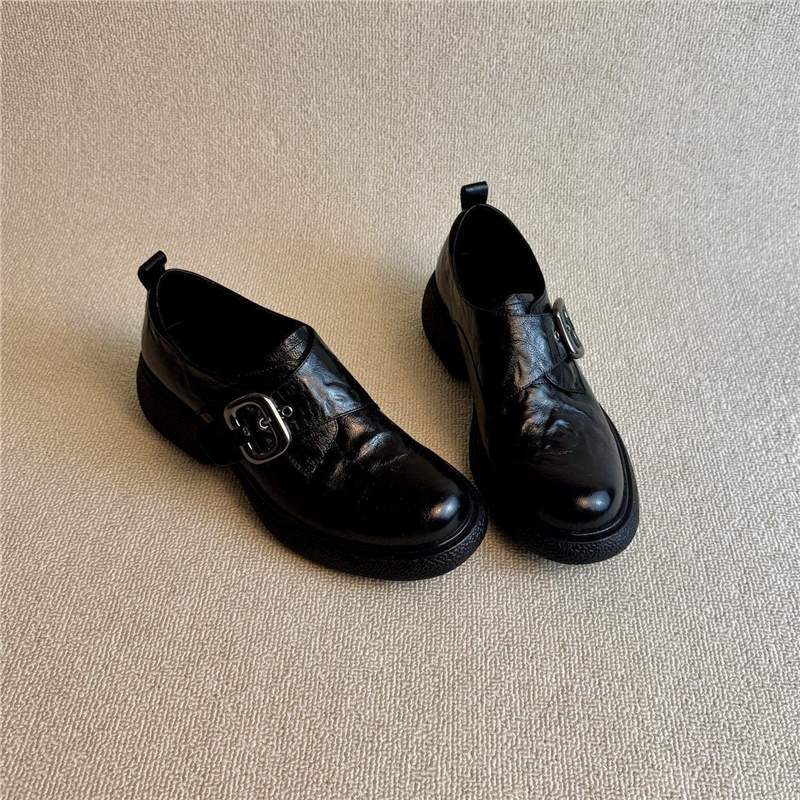 Mocassins élégants et confortables pour femmes avec boucles à la mode R&B