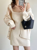 Robe en tricot pour femmes avec cardigan ouvert Echo Archiv