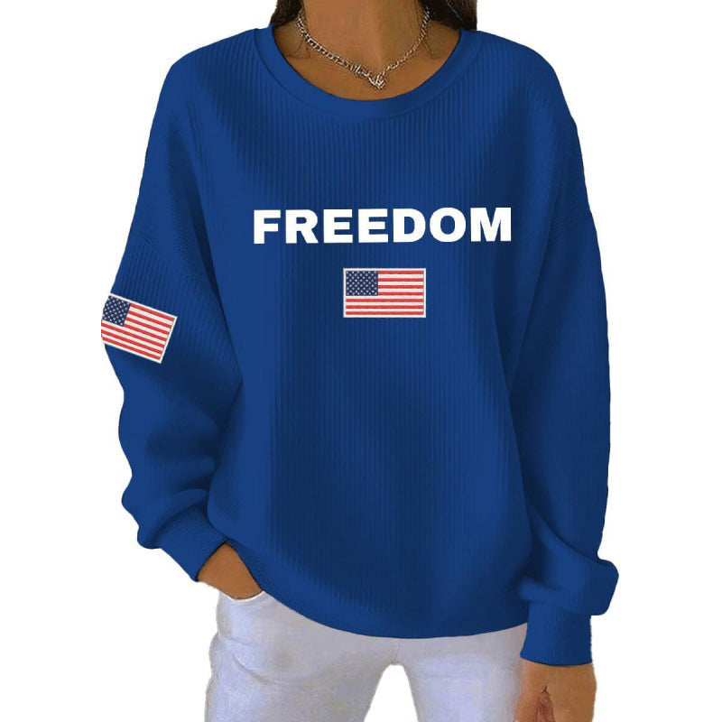 Sweat-shirt confortable pour femmes avec inscription marquante Echoarchiv
